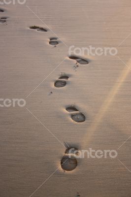 Steps in The Sand