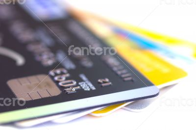 Closeup Credit card