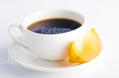Herbal and fruit teas over white background