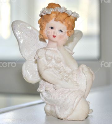 Porcelain figure of the little girl