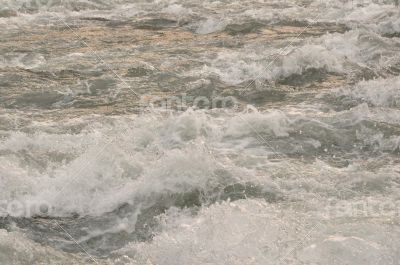 flowing water background