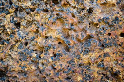 Laterite stone surface