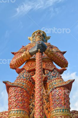 Giant statue thai style
