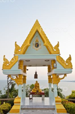 Shrine in the Phra Mahathat Chedi Phakdi Prakat pagoda