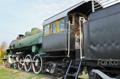 Ancient steam trains