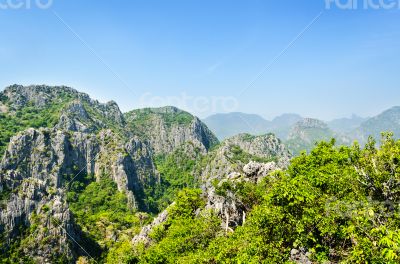 View on top of Stone Mountain