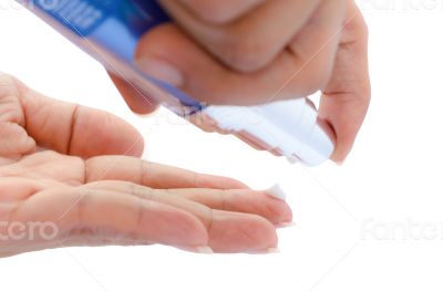 Skin care white cream lotion