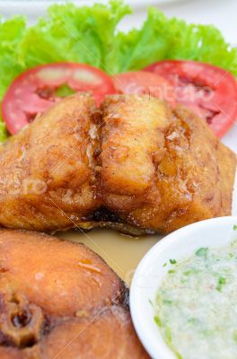 Fried fish, Thai food style
