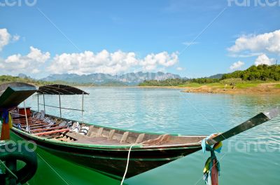 Longtail boat for travel