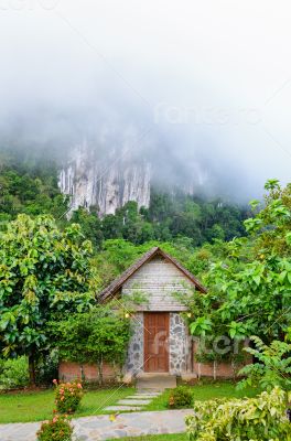 Front home in the morning