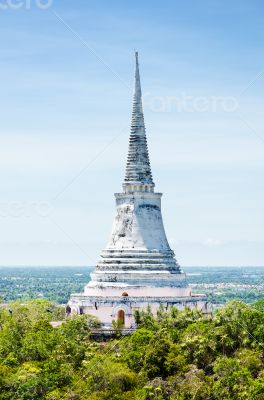 Pagoda on mountain in Phra Nakhon Khiri temple