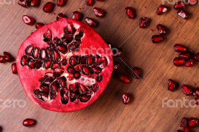 Half Pomegranate