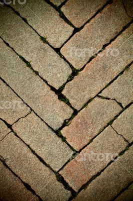 brick footpath