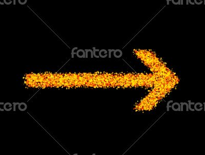 Arrow abstract technology background Arrow abstract technology background