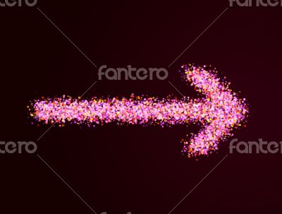 Arrow abstract technology background Arrow abstract technology background