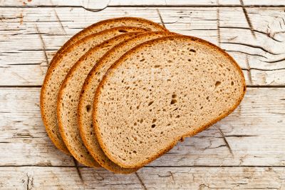 five slices of rye bread five slices of rye bread