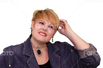 Mature Woman Body Language - Unsure Mature Woman Body Language - Unsure