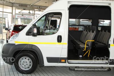 White Citroën Relay Commercial Transport  Van