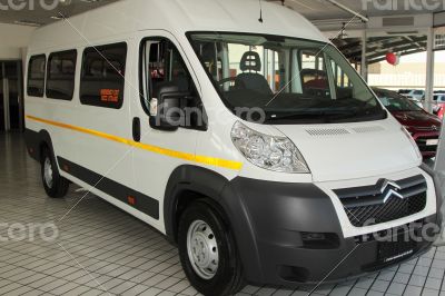 White Citroën Relay Commercial Transport  Van