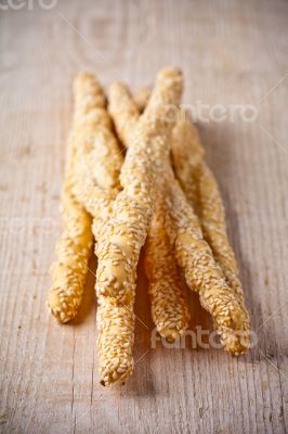 bread sticks grissini with sesame seeds bread sticks grissini with sesame seeds