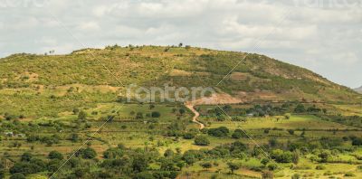 One of the mountains surrounding the city of Harar