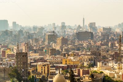 Aerial view of Cairo