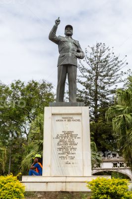 The first Statue of Samora Moisés Machel