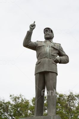 The first Statue of Samora Moisés Machel