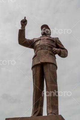 Statue of Samora Moisés Machel at Independence  Square