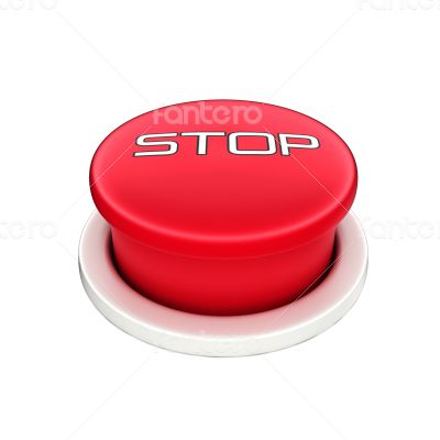 3d shinny and glossy red stop button 3d shinny and glossy red stop button