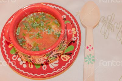  Romanian meat soup