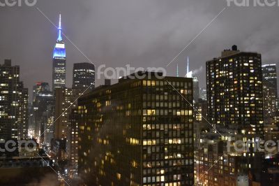 Empire State Building at night