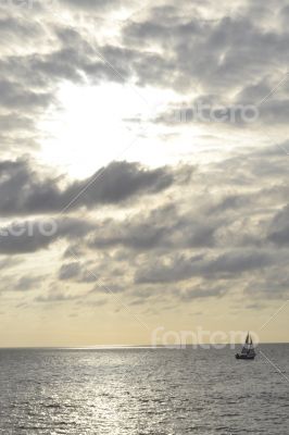 The sailor on the Ocean