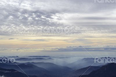 Sunset from the Moro Rock