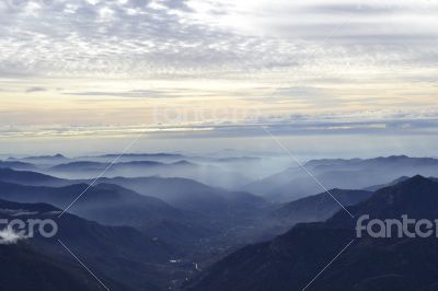 Misty valley Misty valley