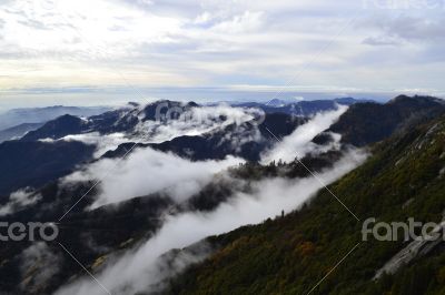 Overlooking Sierra Nevada