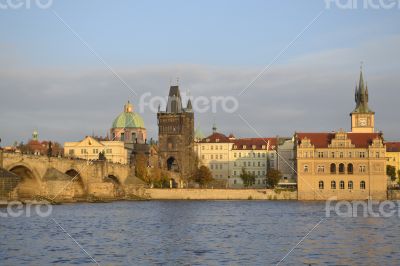 Prague\'s Charles bridge Prague\'s Charles bridge