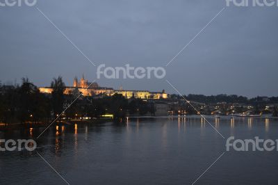Vltava at night Vltava at night