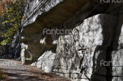 Rockwall at the Catskill Rockwall at the Catskill
