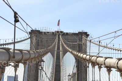 Arches of the Brooklyn bridge