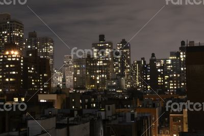 Upper East Side from a terrace