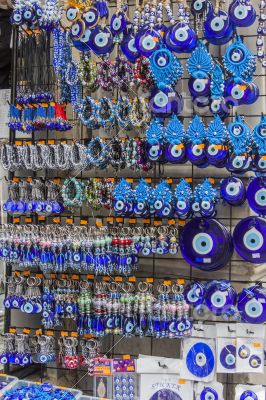 Istanbul, Turkey. Shop of the Turkish souvenirs
