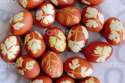 Easter colorful eggs Easter colorful eggs