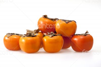Ripe juicy persimmon