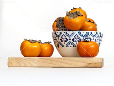 Ripe juicy persimmon