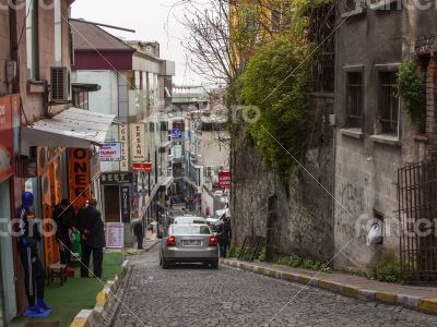 Istanbul, Turkey. April 28, 2011. Typical city landscape.