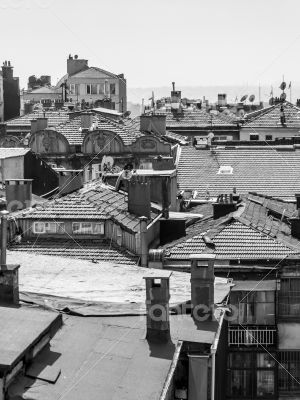 Istanbul, Turkey. Typical architectural details