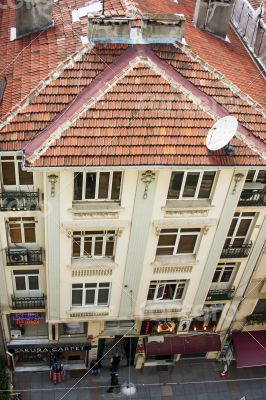 Istanbul, Turkey. Typical details of city building
