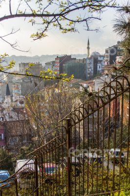 Istanbul, Turkey. Typical city landscape