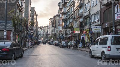 Istanbul, Turkey. April 29, 2011. A city landscape